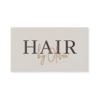 Hair Stylist Earthy Neutral QR Code