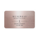 Hair Stylist Elegant Rose Gold Salon Appointment