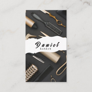 Hair Stylist Elevate Your Brand with Every Handout Business Card