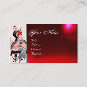 HAIR STYLIST ,FASHION BEAUTY SALON MAKE UP ARTIST BUSINESS CARD