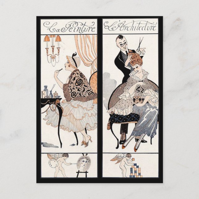 HAIR STYLIST ,FASHION BEAUTY SALON MAKE UP ARTIST POSTCARD (Front)