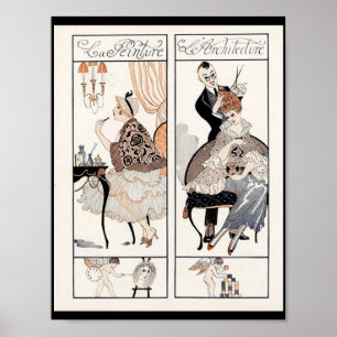 HAIR STYLIST ,FASHION BEAUTY SALON MAKE UP ARTIST POSTER