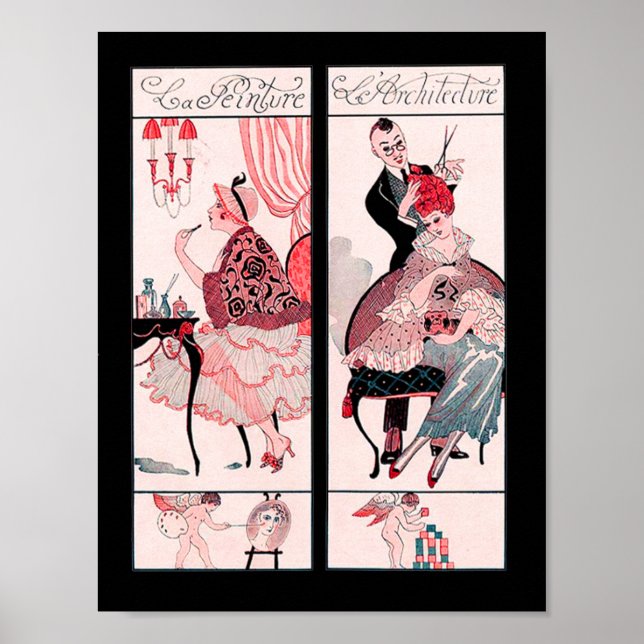 HAIR STYLIST ,FASHION BEAUTY SALON MAKE UP ARTIST POSTER (Front)