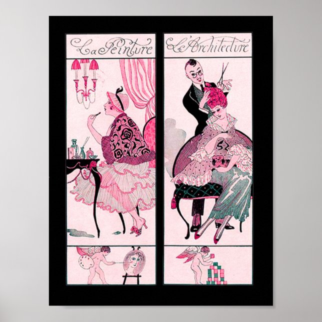 HAIR STYLIST ,FASHION BEAUTY SALON MAKE UP ARTIST POSTER (Front)