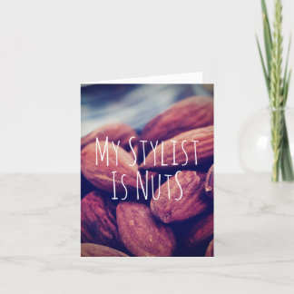 Hair Stylist Greeting Card