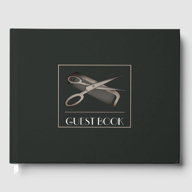 Hair Stylist  Guest Book (Front)