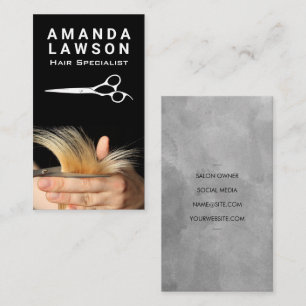 Hair Stylist   Hair Professional Business Card