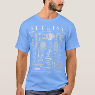 Hair Stylist Hairdresser Hairdressing Salon Vintag T-Shirt