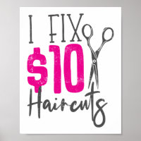 Hair Stylist Hairdresser I Fix $10 Haircuts