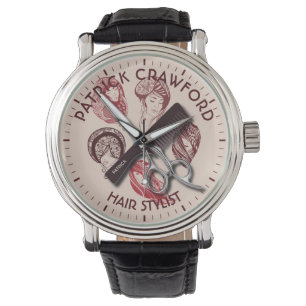 Hair Stylist Hairdresser Or Beauty Salon With Name Watch
