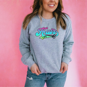 Hair Stylist, Hairdresser, Varsity Style Sweatshirt