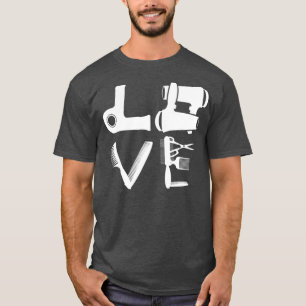 Hair Stylist Hairstlye Haircut For Barbers T-Shirt