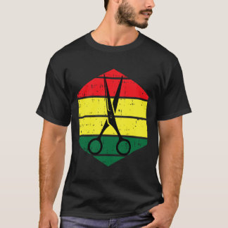 Hair-stylist Juneteenth Blm Black History Hairdres T-Shirt
