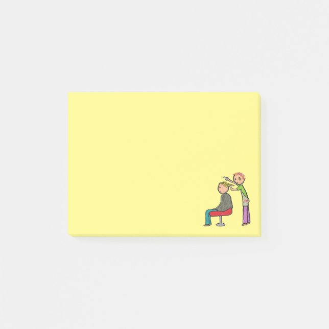 Hair Stylist Post-it Notes (Front)