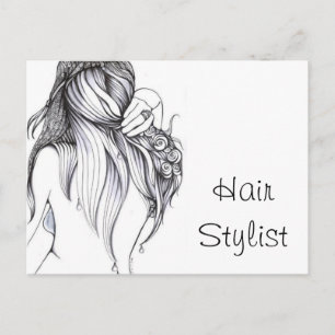 Hair Stylist Postcard