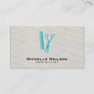 Hair Stylist   Pricings Business Card