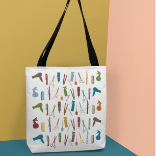 Hair Stylist Salon Hairdresser Scissors Tote Bag