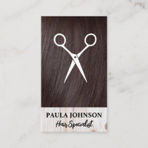 Hair Stylist   Salon Scissors Business Card