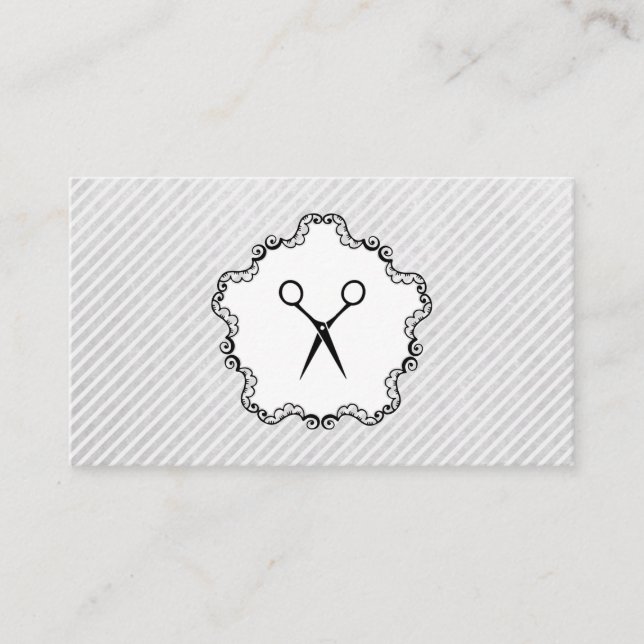 Hair Stylist Scissor Icon Loyalty (Front)