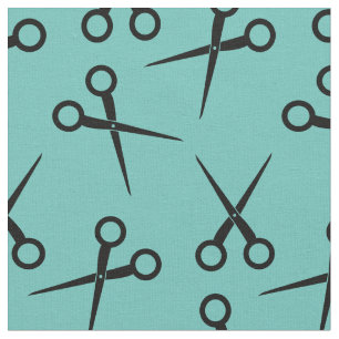 Hair Stylist Scissors Haircut Cute Fabric