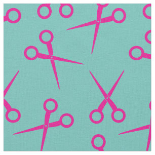 Hair Stylist Scissors Haircut Cute Fabric