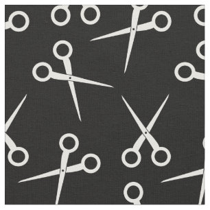 Hair Stylist Scissors Haircut Cute Fabric
