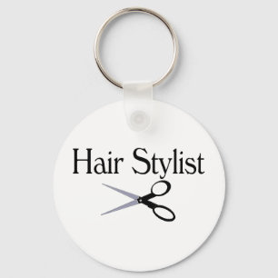 Hair Stylist Scissors Key Ring