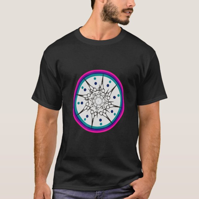 Hair Stylist Scissors T-Shirt (Front)