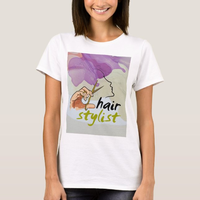 Hair Stylist T-Shirt (Front)