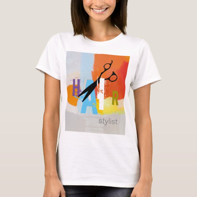 Hair Stylist T-Shirt (Front)