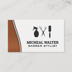 Hair Stylist Tools Business Card