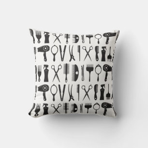 Hair stylist tools pattern  cushion