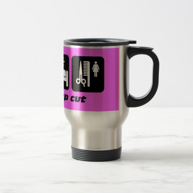 Hair stylist travel mug (Right)