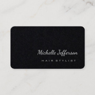 Hair Stylist Trendy Minimalist Modern Premium Business Card