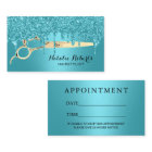 Hair Stylist Turquoise Drips Salon Appointment