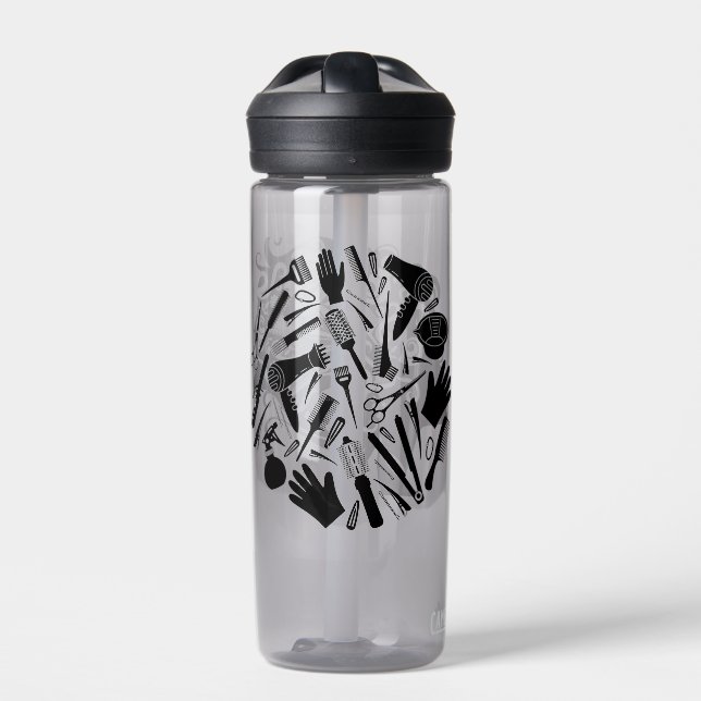 Hair Stylist Water Bottle (Front)