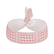 HAIR TIE Love Heart Pink NVN268 Birthday Show