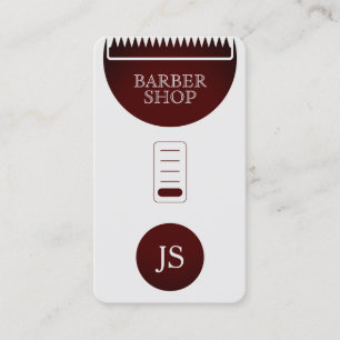Hair trimmer professional fun look business card