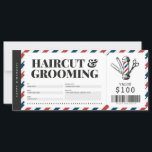Haircut Barber Shop Gift Voucher Certificate<br><div class="desc">EDITABLE. Haircut gift for your loved ones. Can also be used for your business. Personalise your voucher today! For a custom voucher/certificate,  please send me a message.</div>