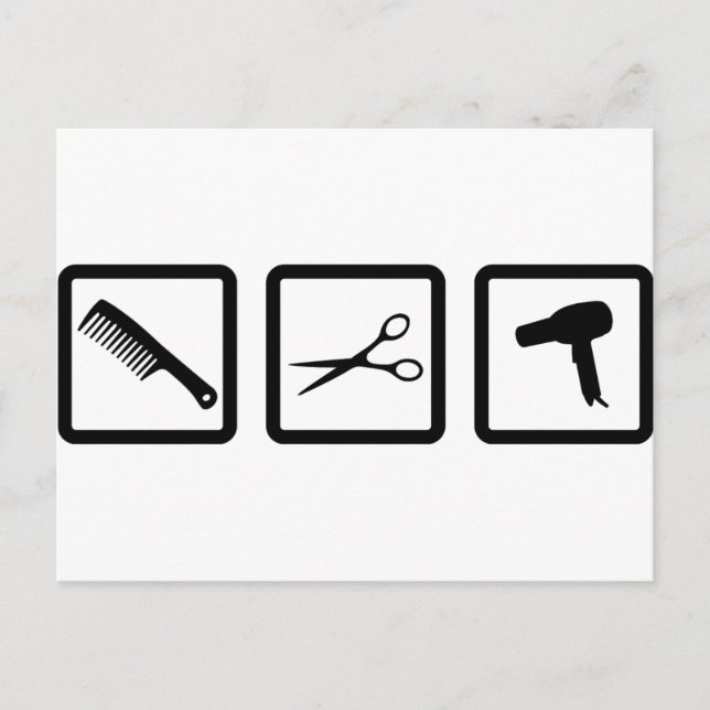 haircutter gear postcard (Front)