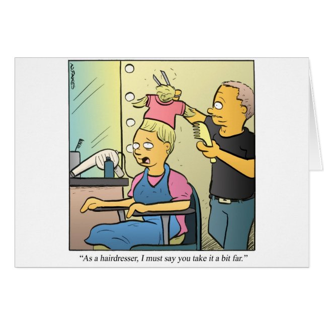 Hairdresser (Front Horizontal)