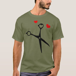 Hairdresser barber and hairstylist shears T-Shirt