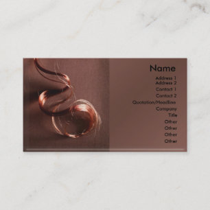 Hairdresser Business Card