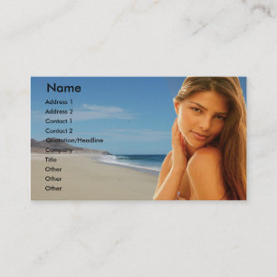 Hairdresser Business Card