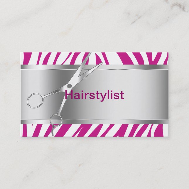 Hairdresser Business Cards (Front)