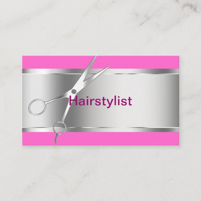 Hairdresser Business Cards (Front)