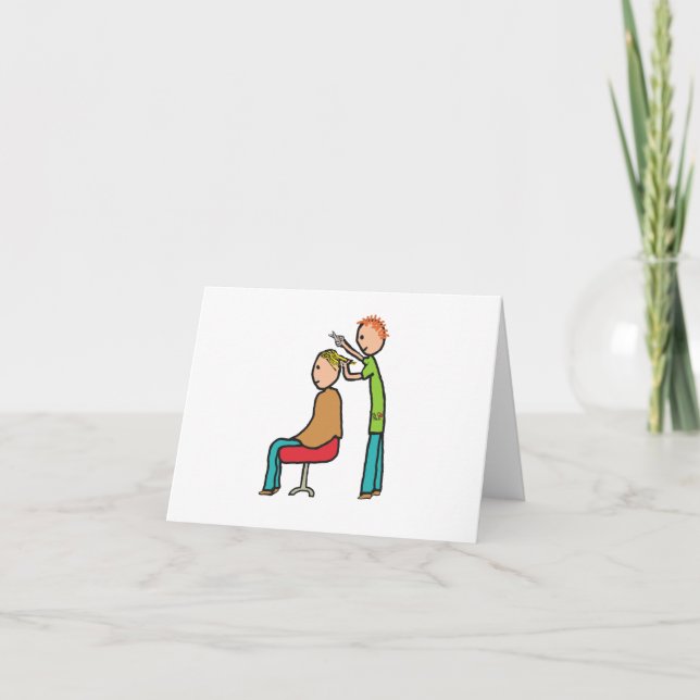 Hairdresser Card (Front)