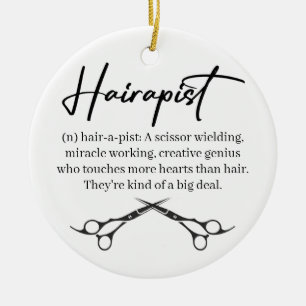 Hairdresser Christmas Ornament