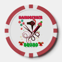 Hairdresser Christmas Squad Hair Salon Funny