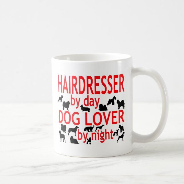 Hairdresser Dog Lover Coffee Mug (Right)